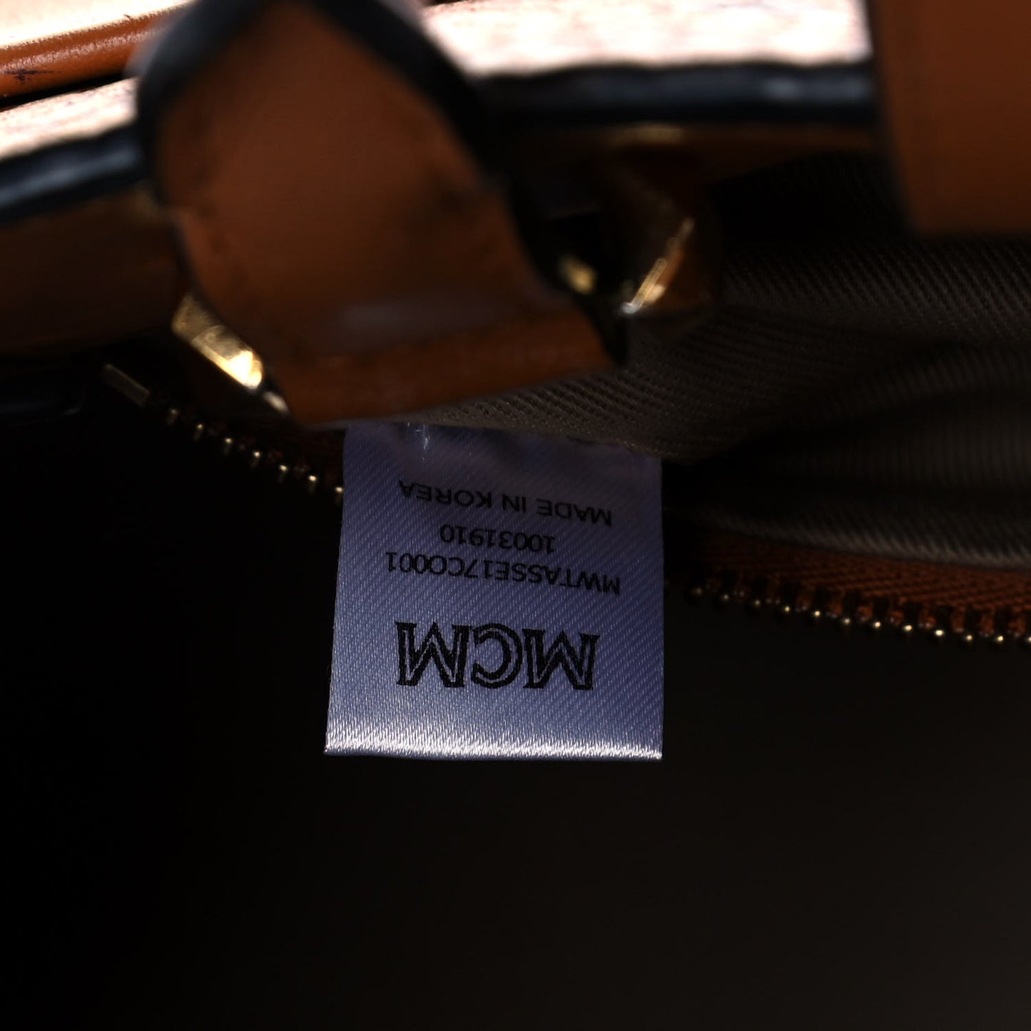 Visetos Small Essential Tote Cognac