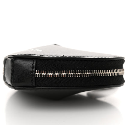 Alaia Buffed Calfskin Le Coeur Mini Coin Pouch Black 9 of 9