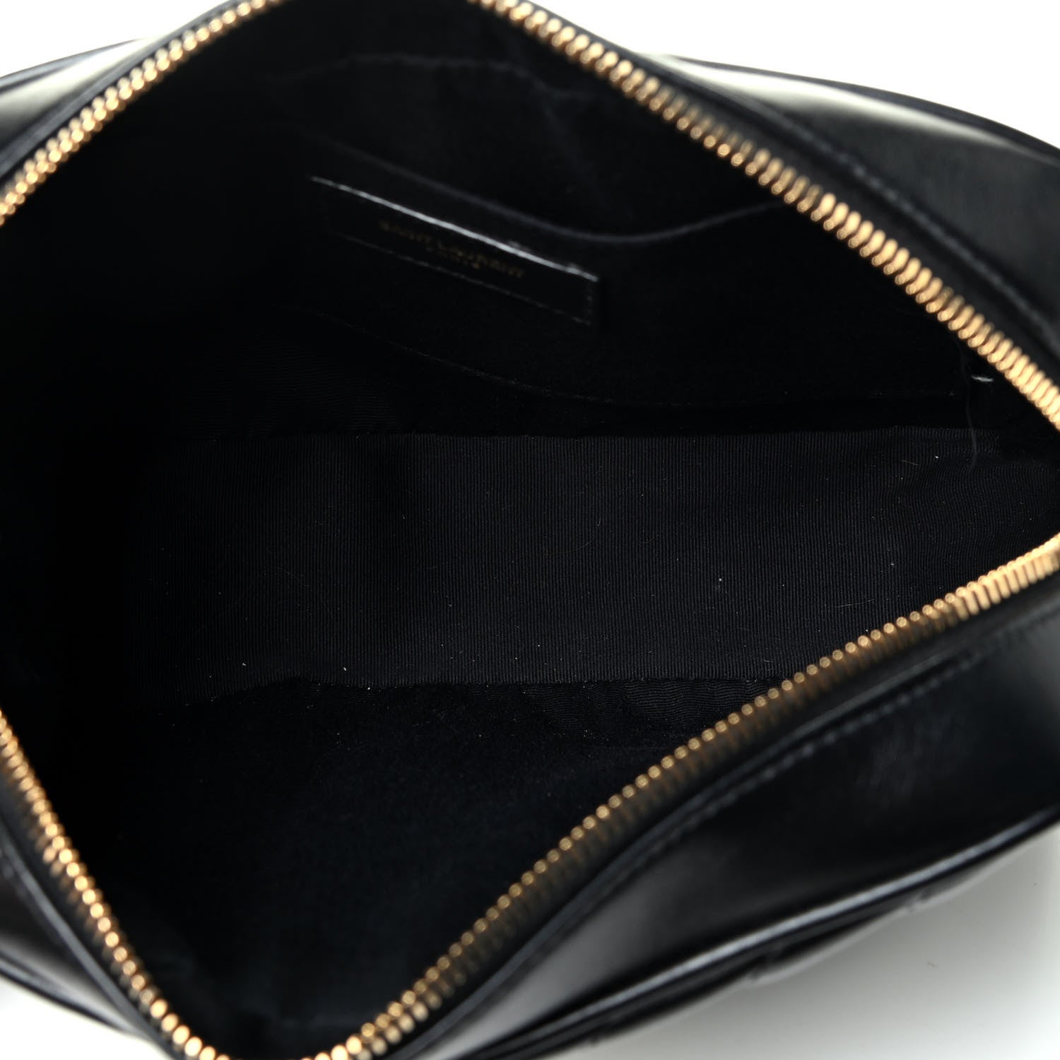 Saint Laurent Calfskin Matelasse Monogram Lou Camera Bag Black 4 of 4