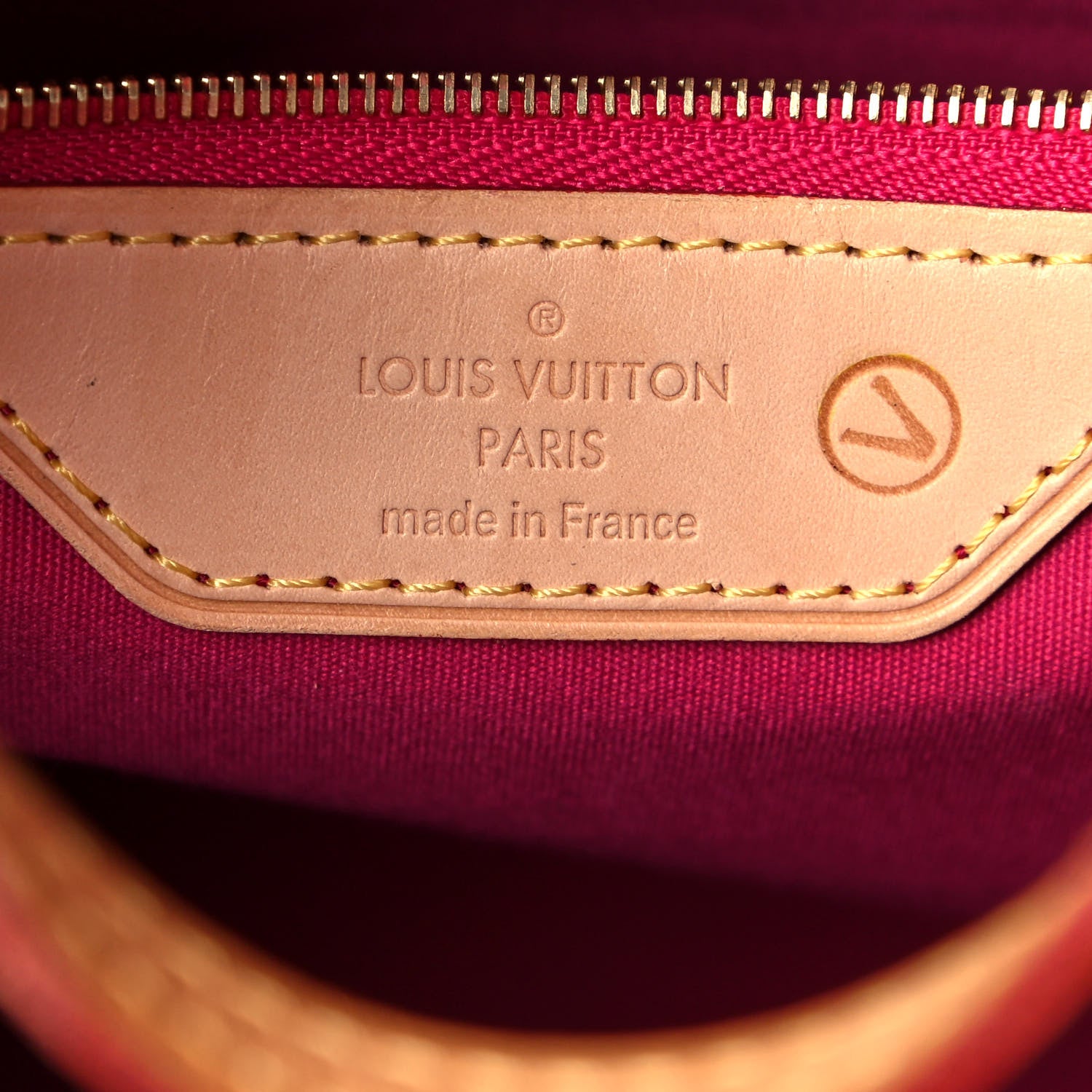 Louis Vuitton Vernis Ikat Catalina NS Bag Rose Indien 6 of 12