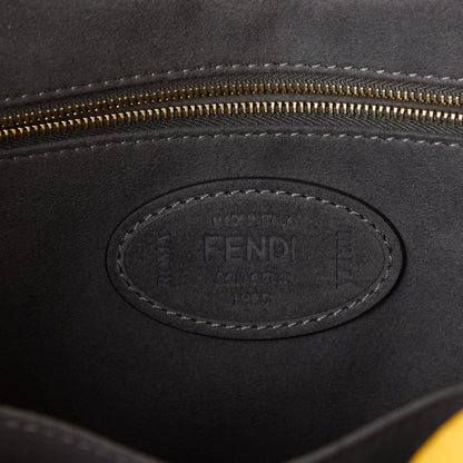 Fendi Cuoio Romano Selleria Small FF Tote Sunflower 5 of 10