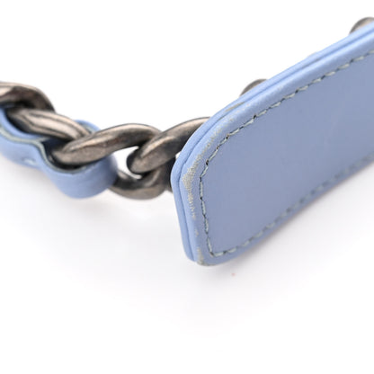 Chanel Sequin Quilted Medium Chanel 19 Flap Light Blue 12 of 12