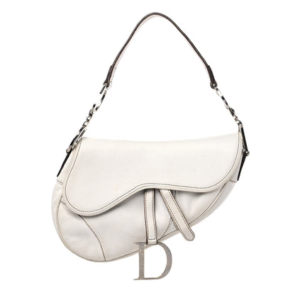 Christian Dior Calfskin Saddle Bag White 1 of 20