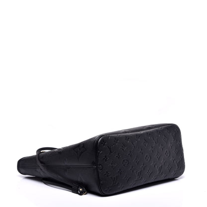 Louis Vuitton Empreinte Monogram Giant Neverfull MM Black 4 of 8