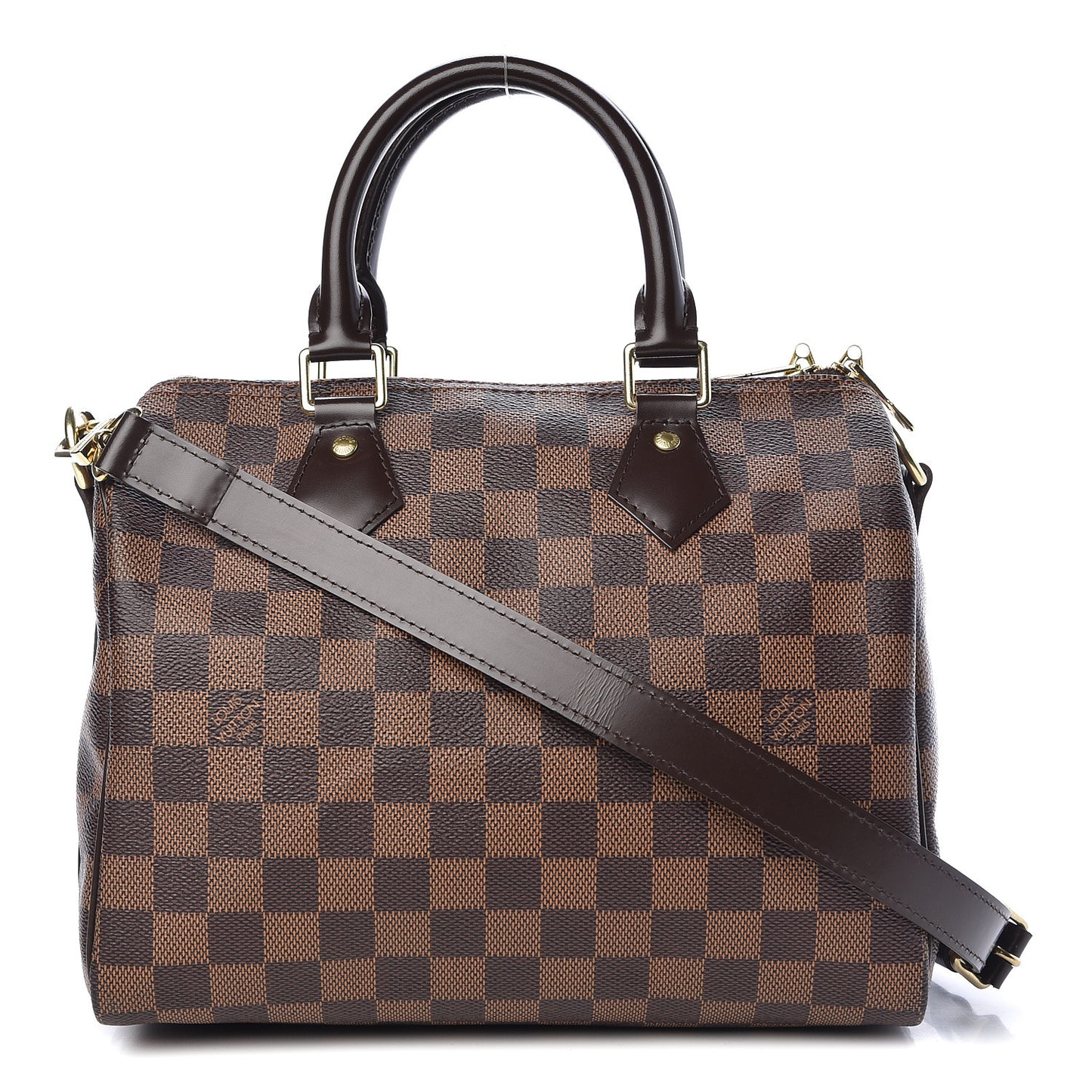 Damier Ebene Speedy Bandouliere 25
