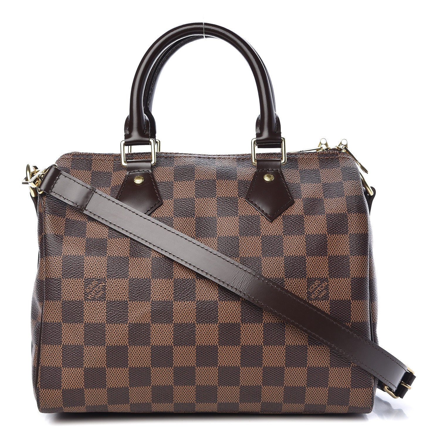 Louis Vuitton Damier Ebene Speedy Bandouliere 25 1 of 10