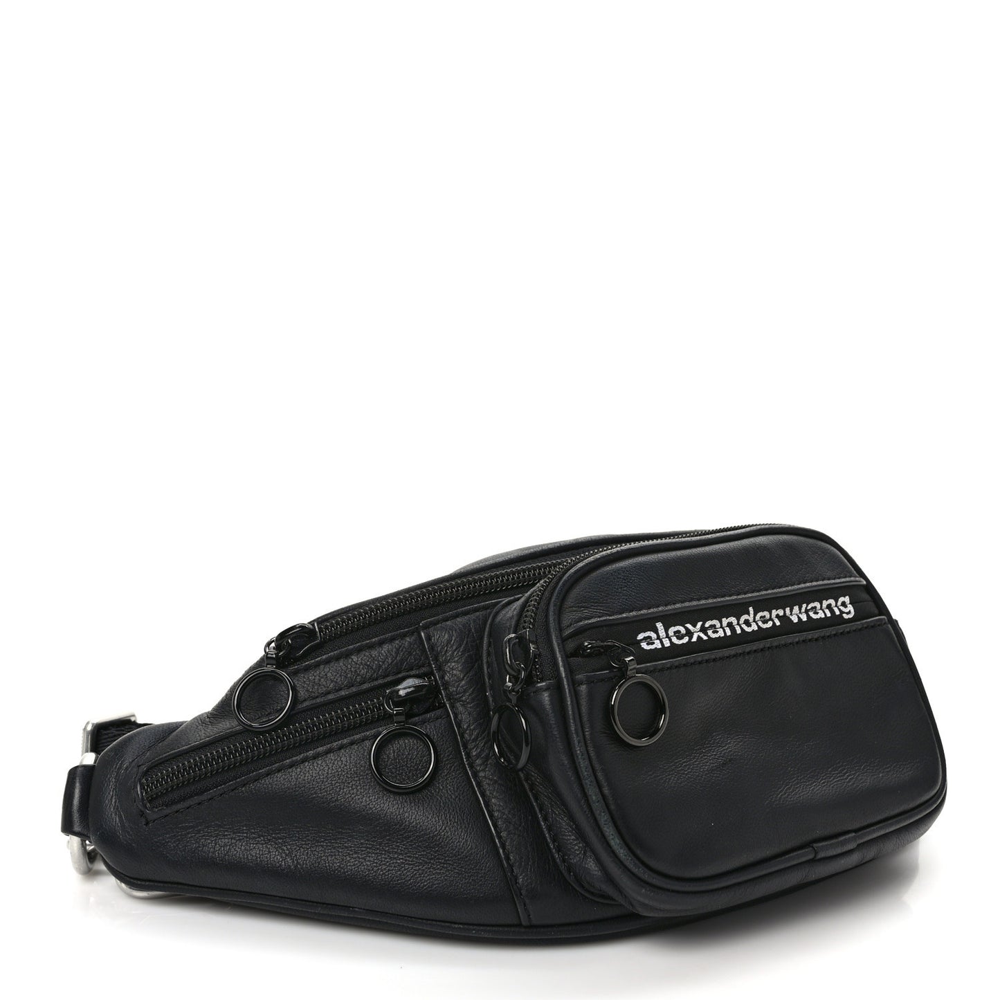 Lambskin Attica Belt Bag Black