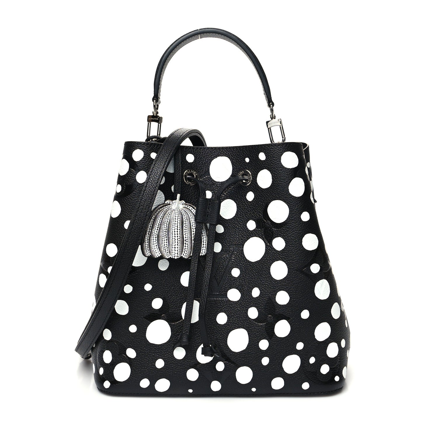 LV X YK Empreinte Neonoe MM Black White