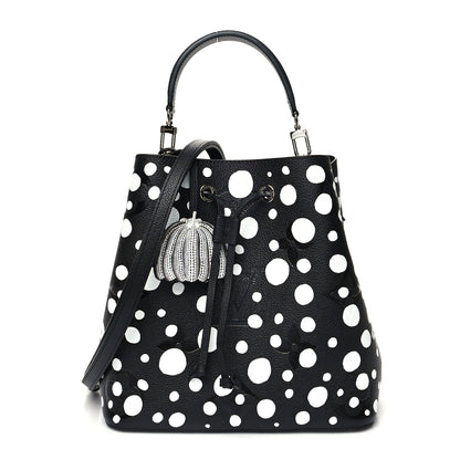Louis Vuitton LV X YK Empreinte Neonoe MM Black White 1 of 13