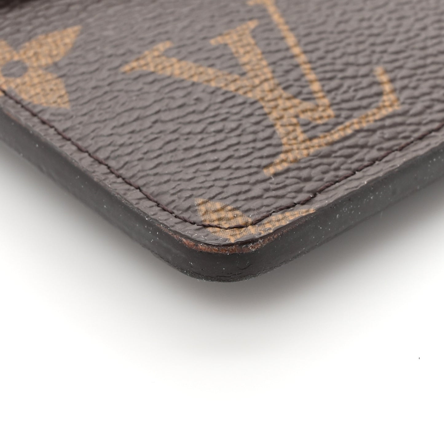 Monogram Recto Verso Card Holder Black