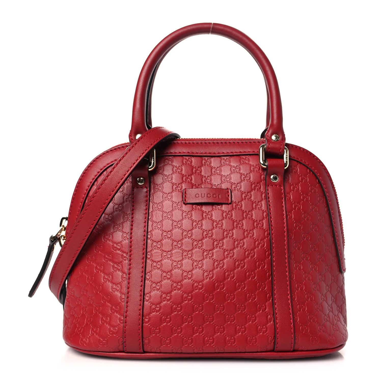 Gucci Soft Microguccissima Mini Dome Bag Rosso 1 of 9