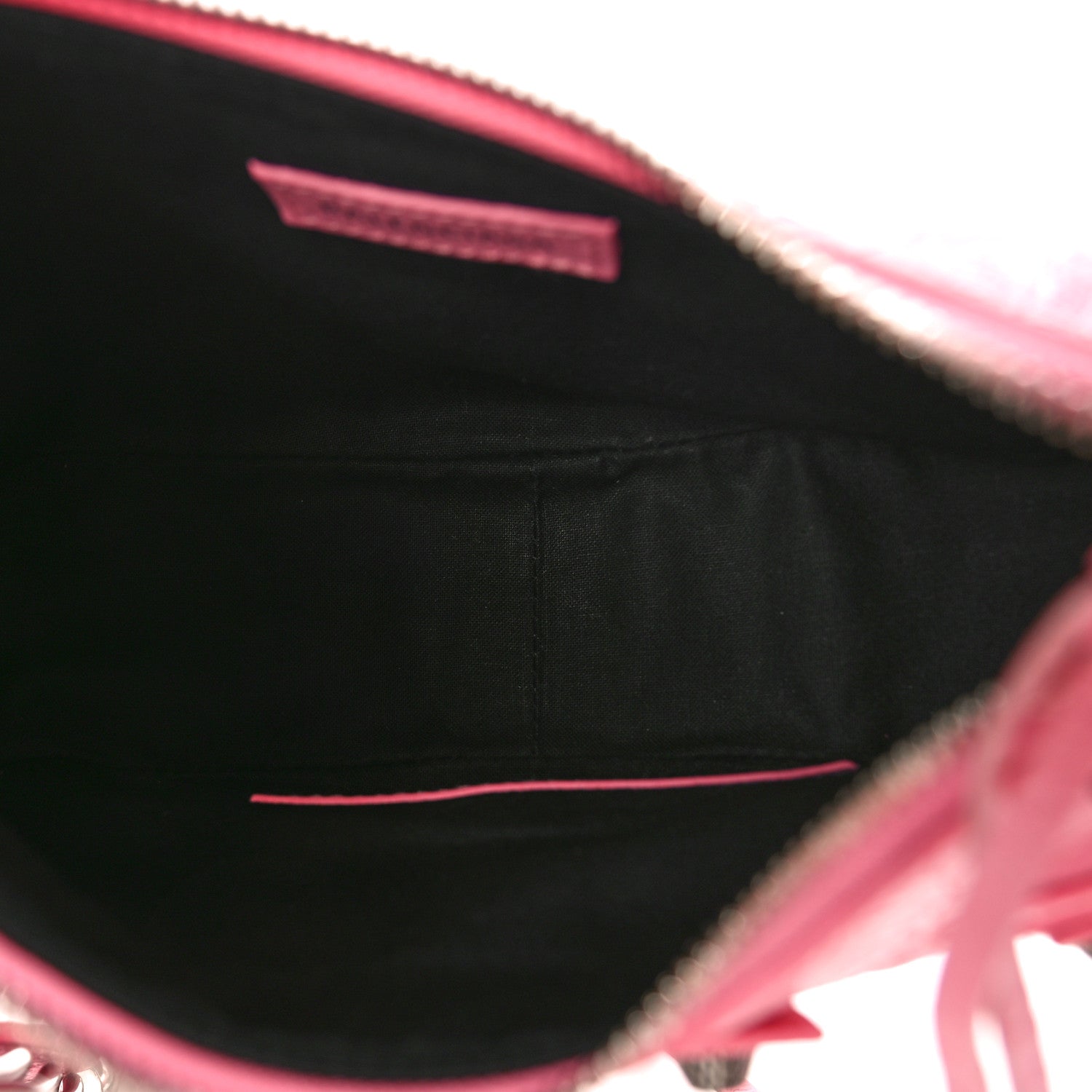 Balenciaga Agneau Arena Le Cagole Chain Shoulder Bag XS Sweet Pink 6 of 9