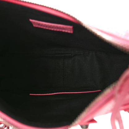 Balenciaga Agneau Arena Le Cagole Chain Shoulder Bag XS Sweet Pink 6 of 9