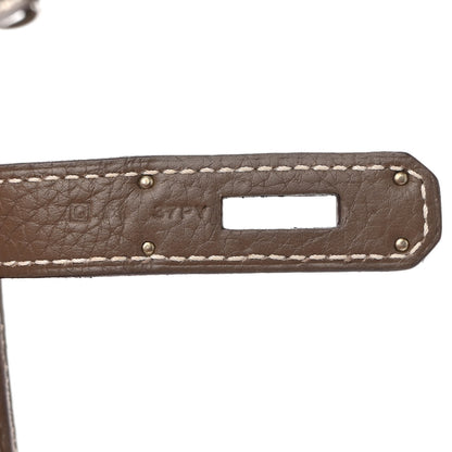 Hermes Taurillon Clemence Jypsiere 28 Etoupe 7 of 9