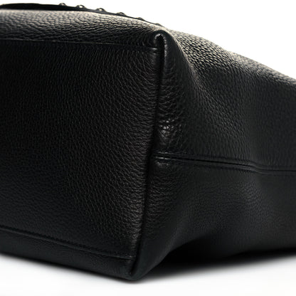 Gucci Pebbled Calfskin Studded Medium Soho Chain Shoulder Bag Black 9 of 11