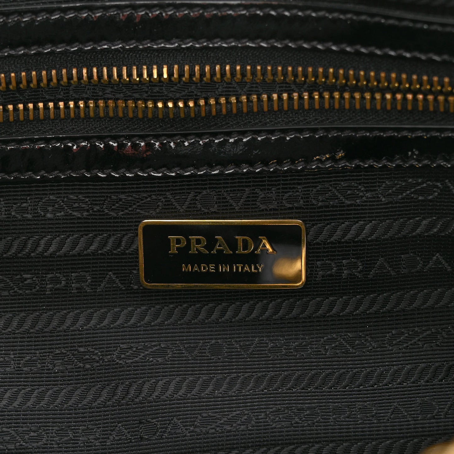 Vernice Shopping Satchel Black