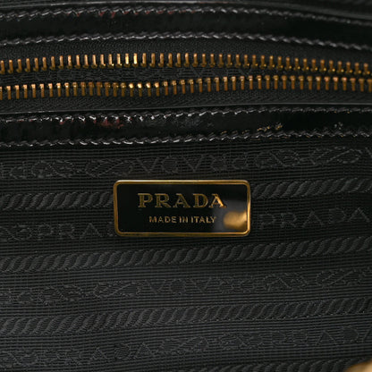Prada Vernice Shopping Satchel Black 6 of 11