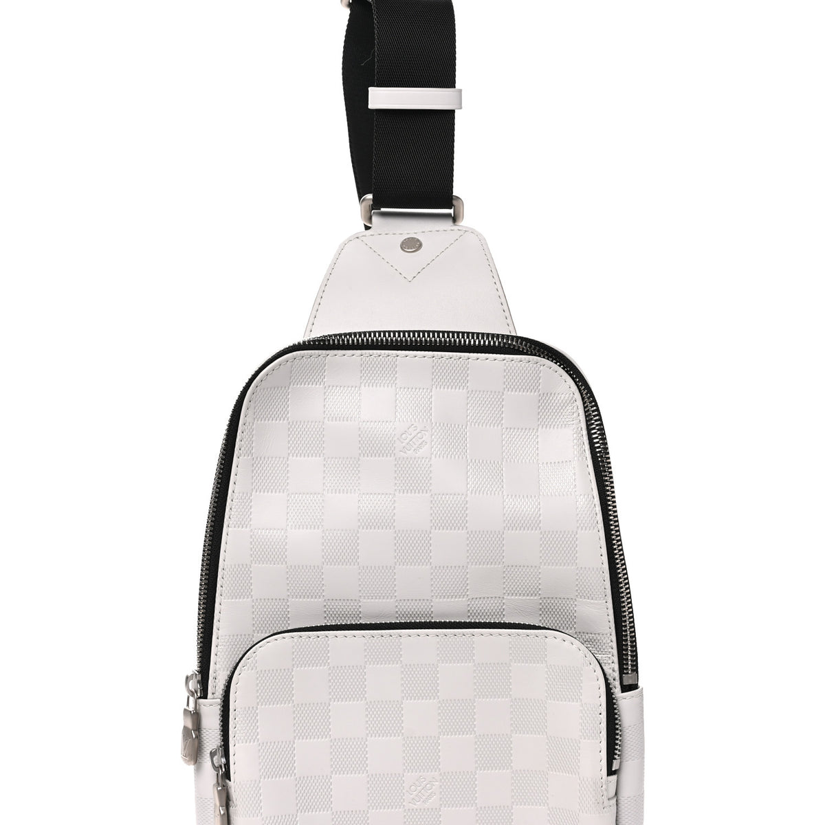 Damier Infini Avenue Sling Bag White