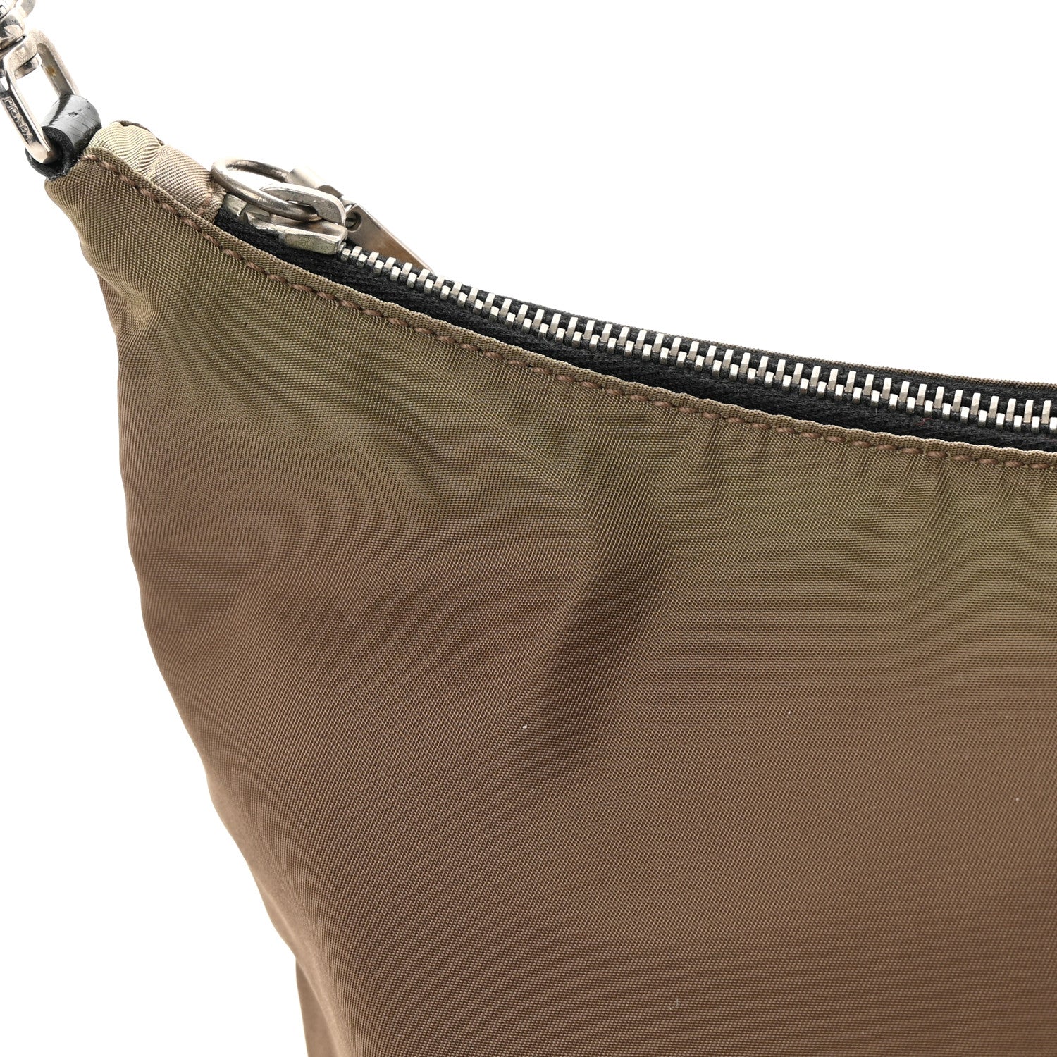Prada Tessuto Sirio Pochette Bruciato 13 of 16