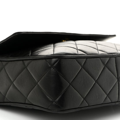Chanel Lambskin Quilted Tassel Flap Camera Case Black 10 of 12