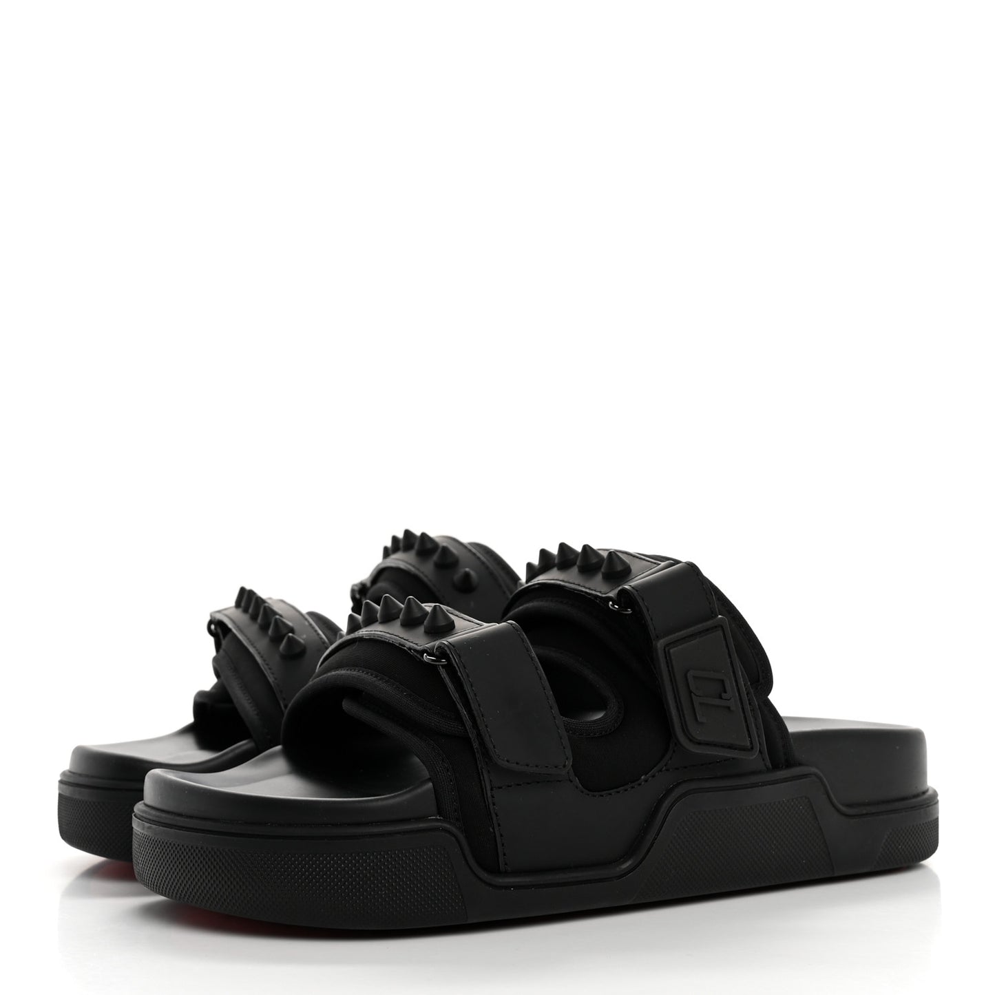 Daddy Pool Spike Sandals 38 Black
