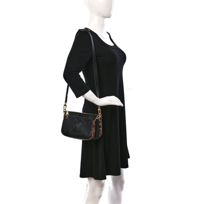 Louis Vuitton Empreinte Monogram Giant Wild At Heart Multi Pochette Accessories Black 2 of 9