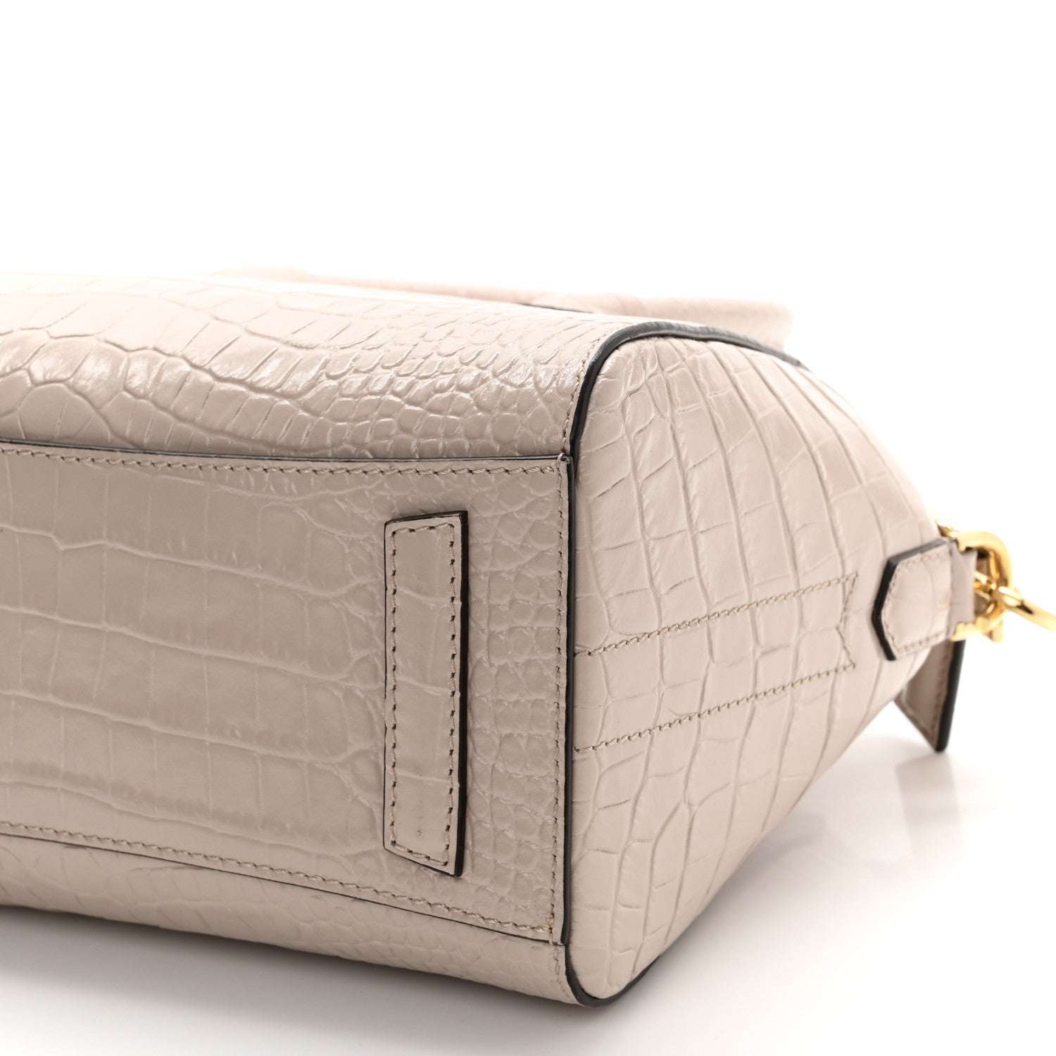 Givenchy Calfskin Crocodile Embossed Mini Antigona Dune 10 of 11