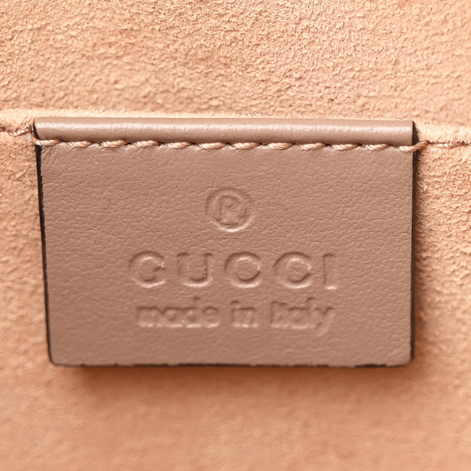 Gucci Calfskin Matelasse Small GG Marmont Chain Shoulder Bag Porcelain Rose 6 of 10