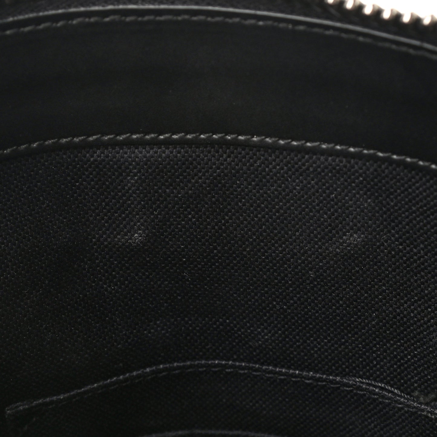 GG Supreme Monogram Appia Calfskin Web Flat Messenger Bag Black Grey