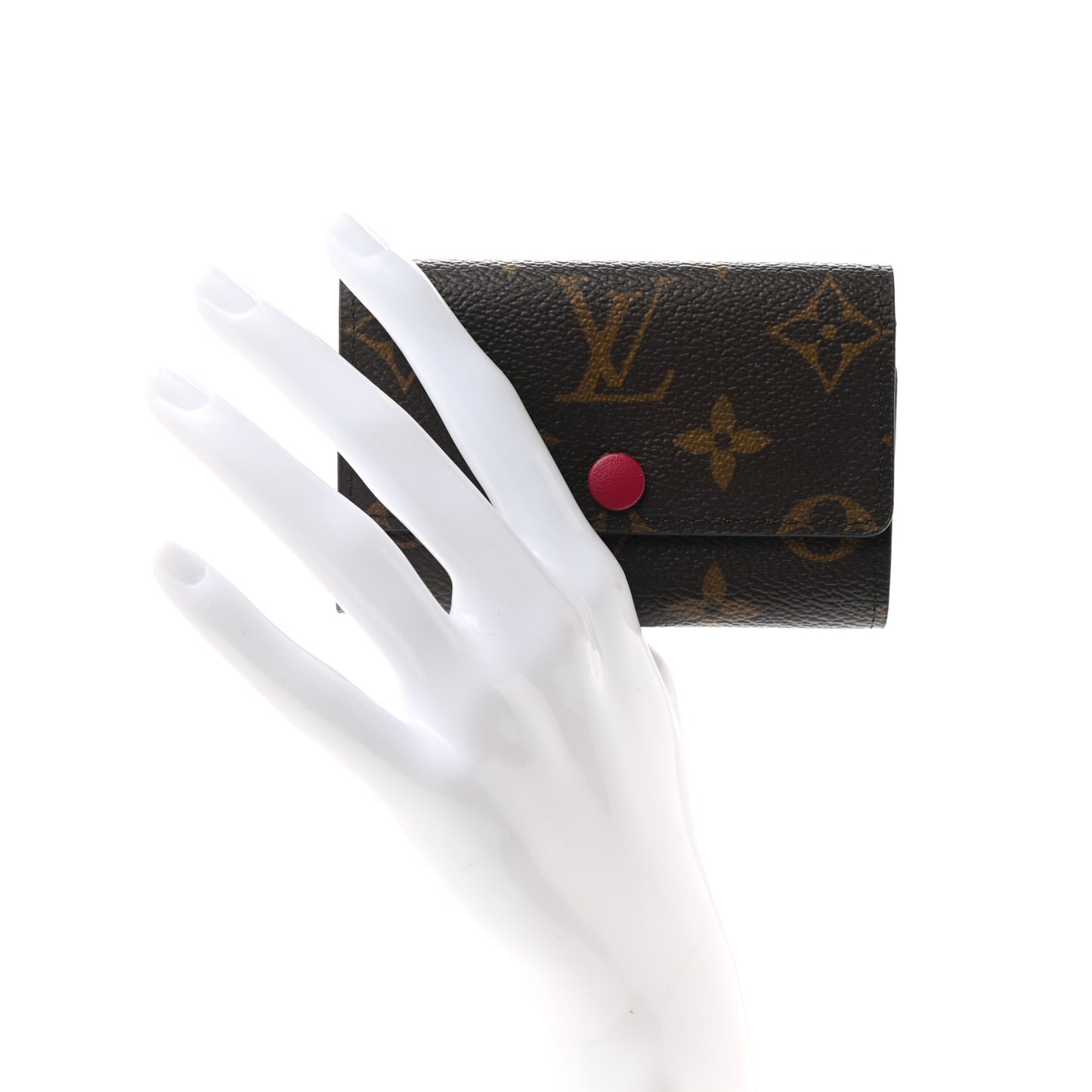 Monogram 6 Key Multicles Holder Fuchsia