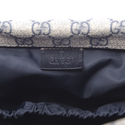 Gucci GG Plus Monogram Messenger Diaper Bag Navy 8 of 12