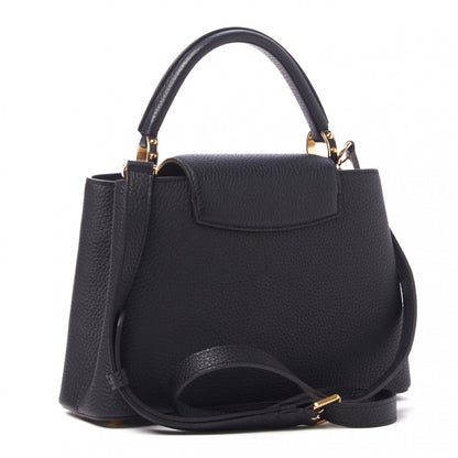 Louis Vuitton Taurillon Capucines BB Black 3 of 8