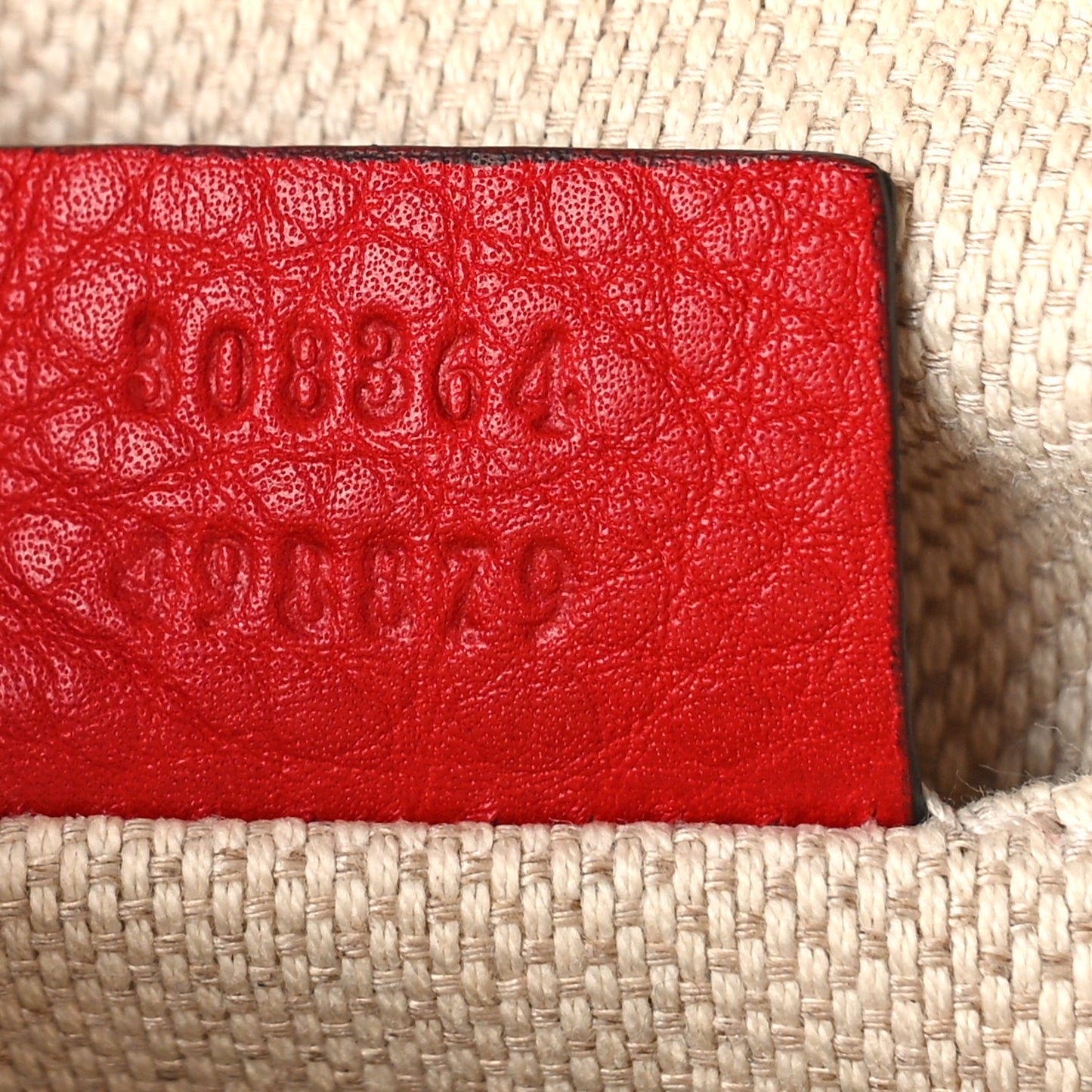 Pebbled Calfskin Small Soho Disco Bag Tabasco Red