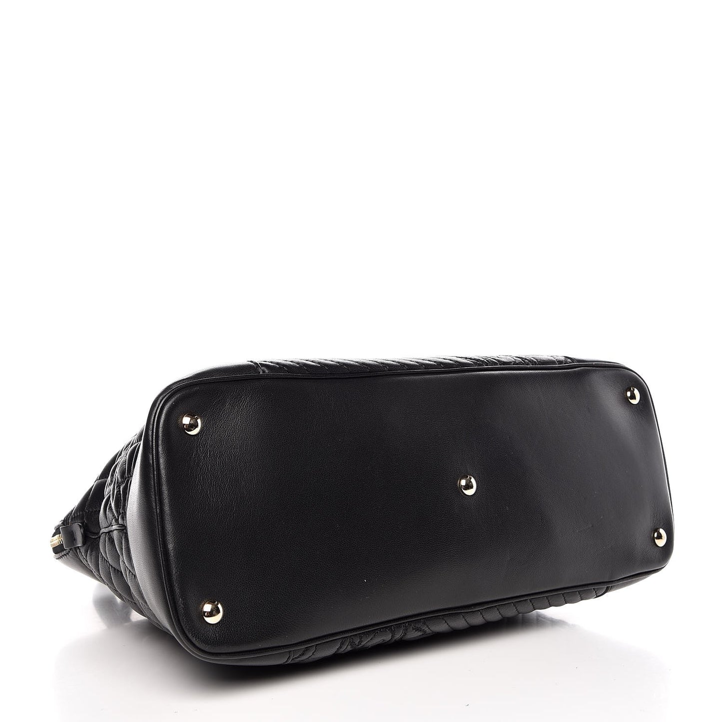 Barocco Quilted Nappa Altea Vanitas Lady Athena Black