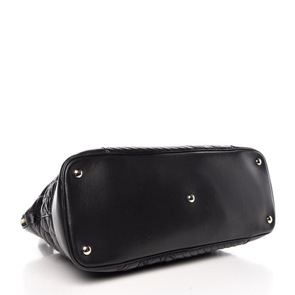 Versace Barocco Quilted Nappa Altea Vanitas Lady Athena Black 4 of 8