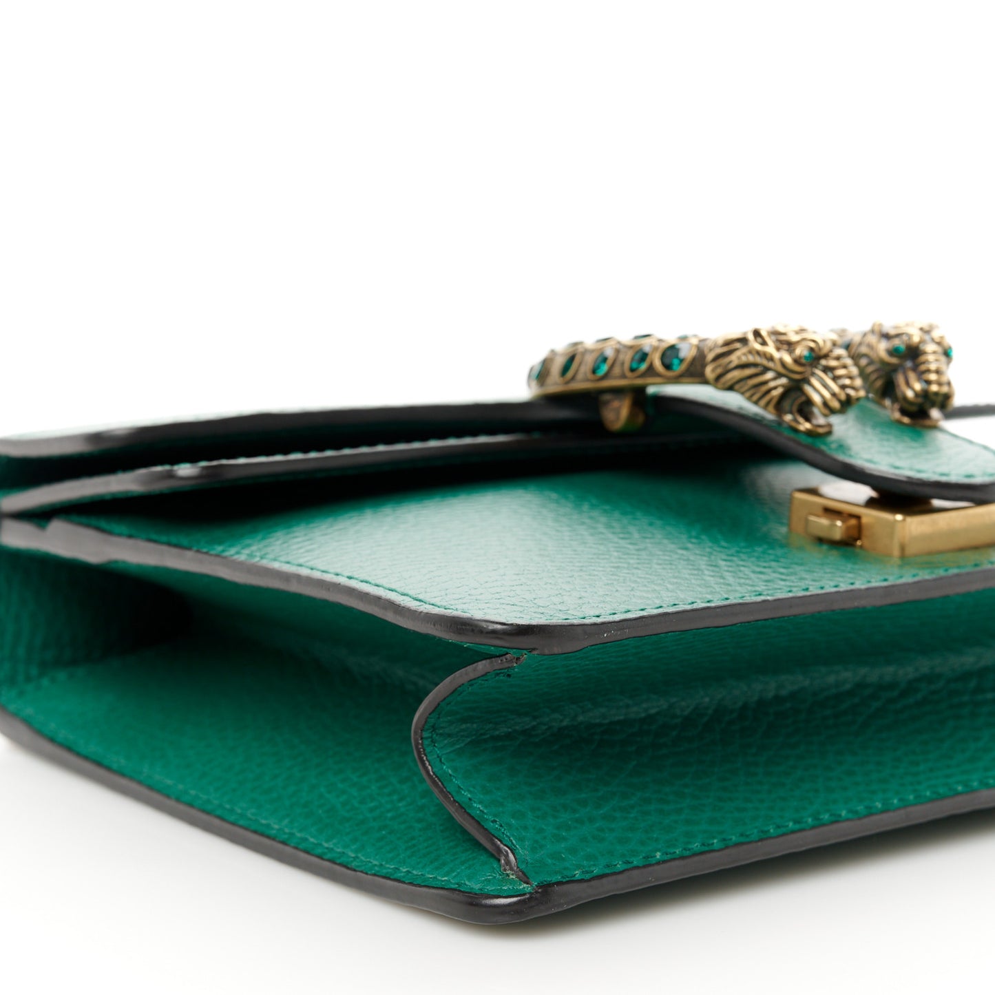 Calfskin Mini Dionysus Shoulder Bag Emerald