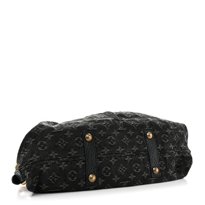 Louis Vuitton Denim Neo Cabby MM Black 4 of 14
