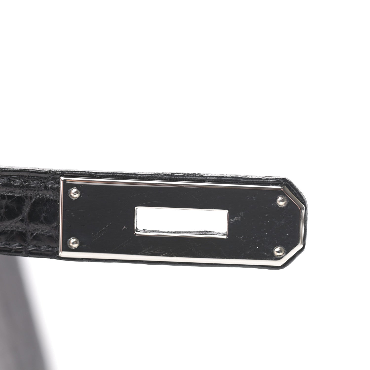 Hermes Matte Niloticus Crocodile Birkin 30 Black 29 of 43