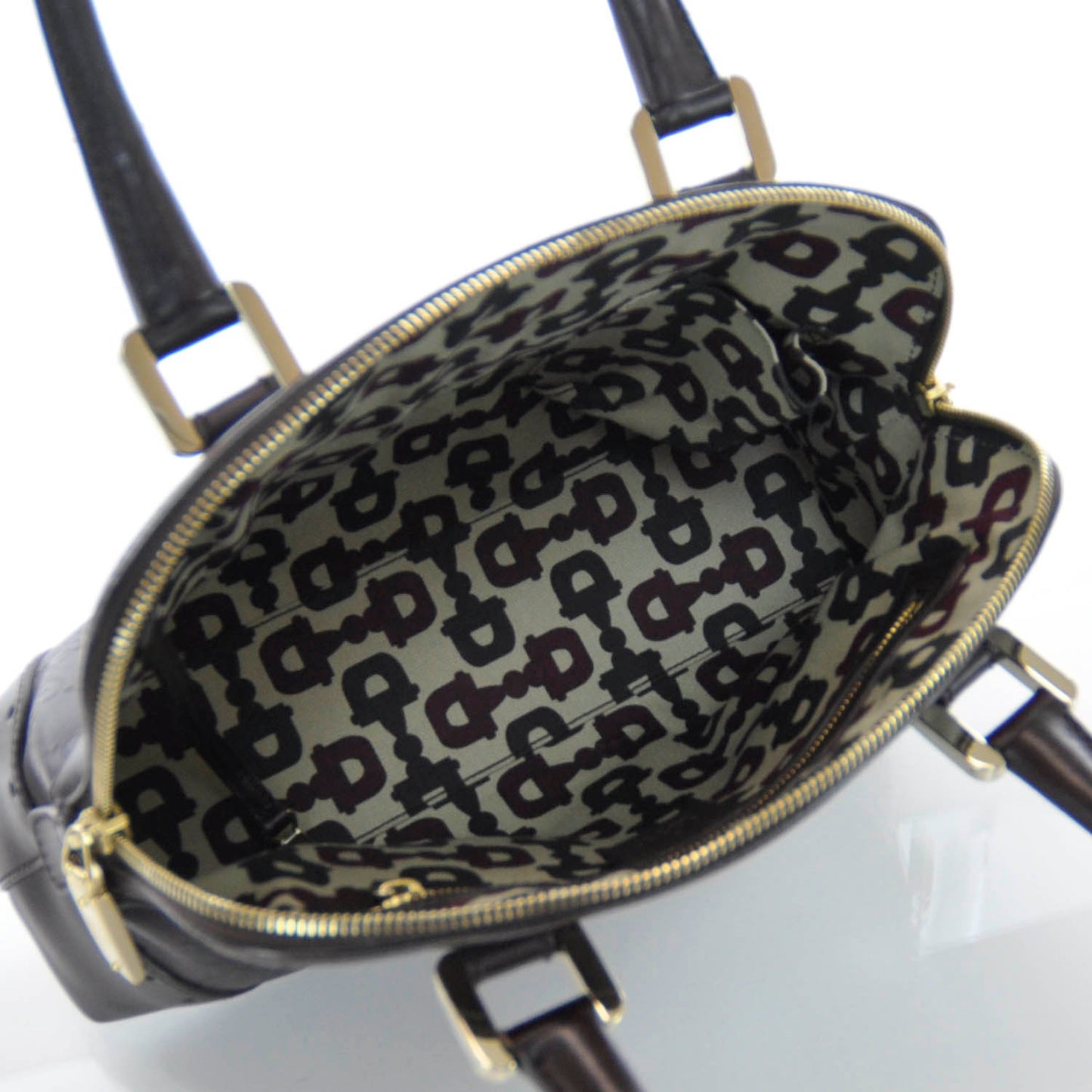 Guccissima Punch Handbag Chocolate Brown