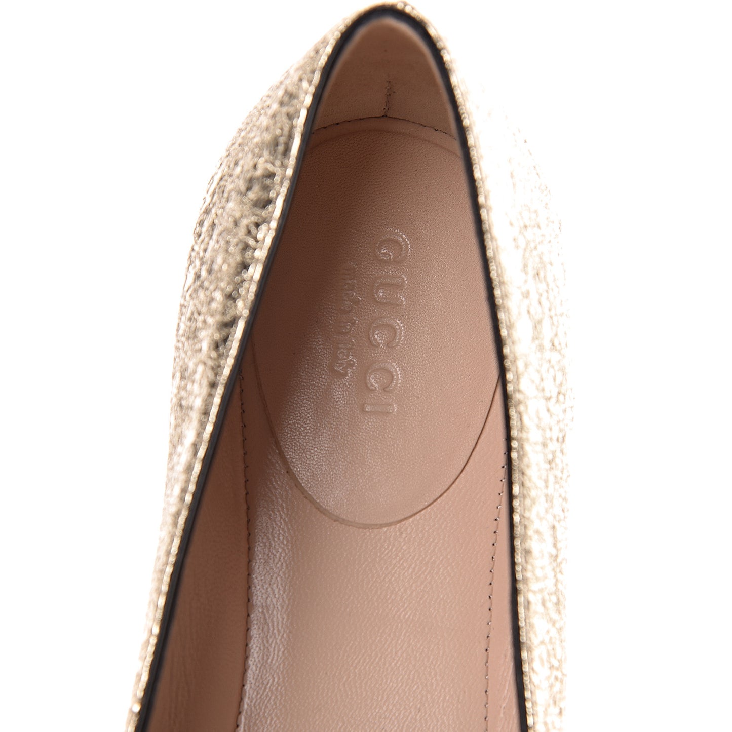 Galassia GG Marmont Fringe Flats 36 Platino