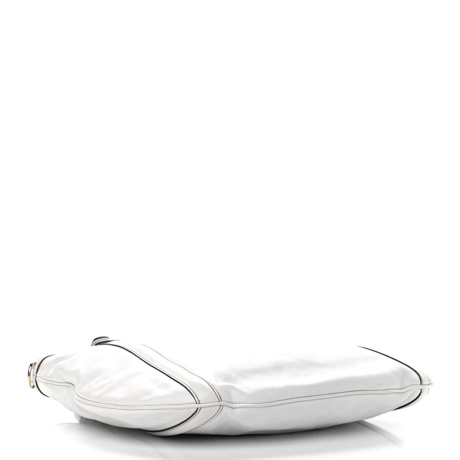 Gucci Calfskin Medium Britt Tote Off White 4 of 14