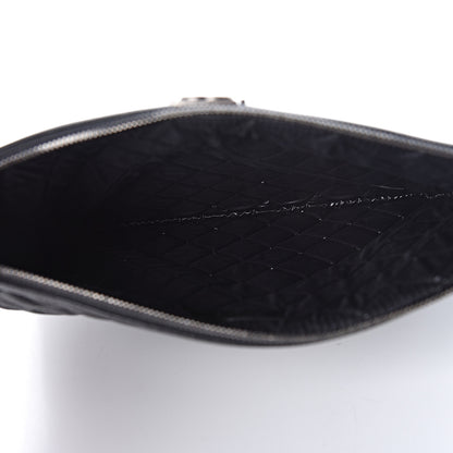 Chanel Caviar Quilted Medium Boy Cosmetic Case Black 5 of 8