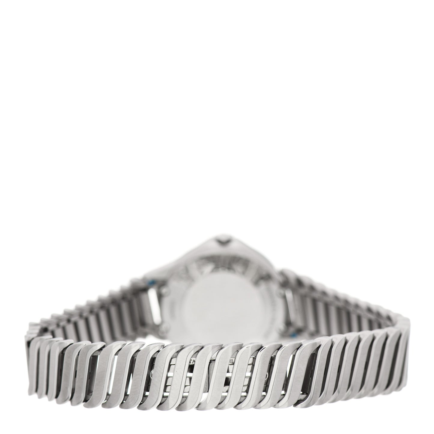 Stainless Steel Diamond 28mm Metro 2-Hand Quartz Watch Ice Blue