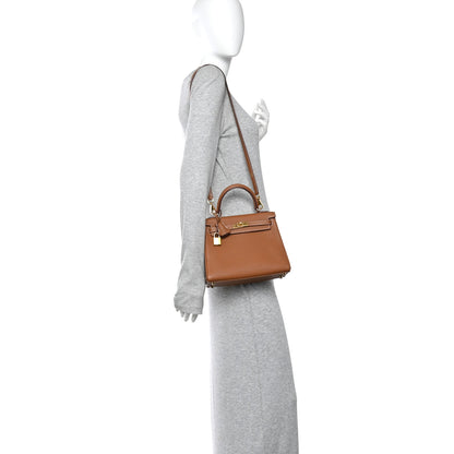 Hermes Togo Kelly Retourne 25 Gold 2 of 10