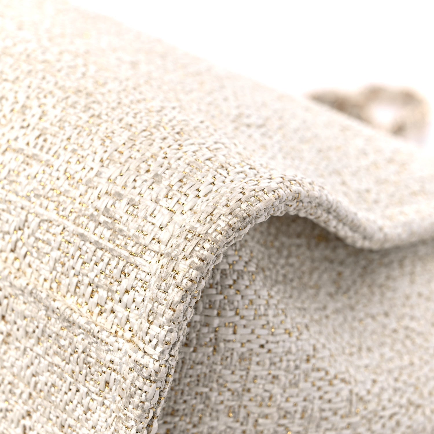 Chanel Mixed Fibers Calfskin Medium Deauville Tote Light Beige 11 of 17