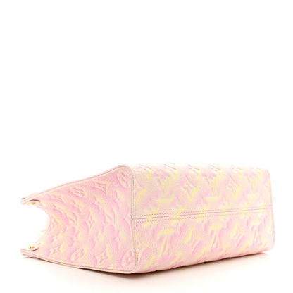 Louis Vuitton Empreinte Monogram Summer Stardust Onthego PM Pink 4 of 9