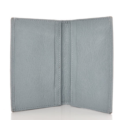 Balenciaga Agneau Giant 12 Silver Hardware Card Case Bleu Opaline 5 of 9