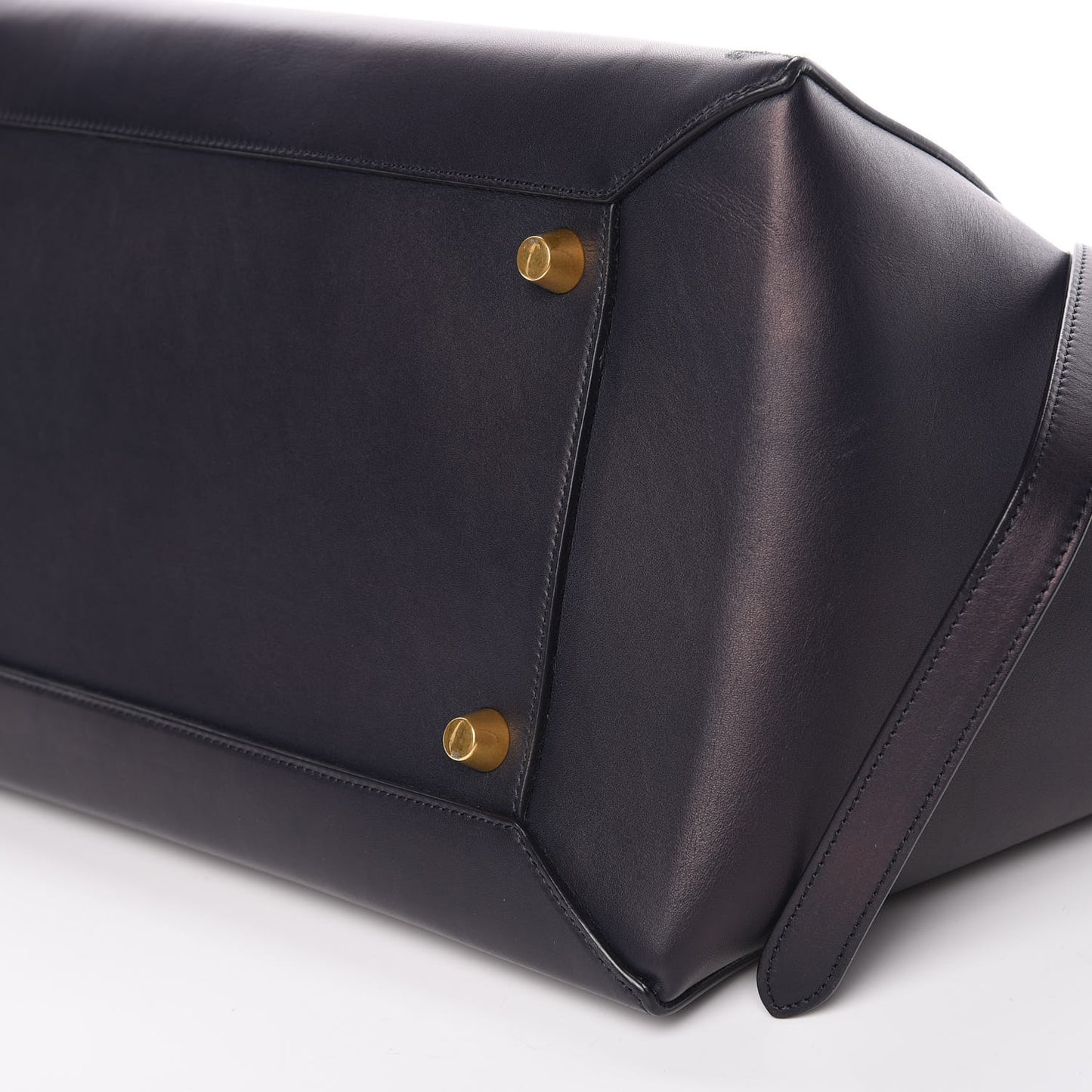 Smooth Calfskin Large Belt Bag Navy Blue