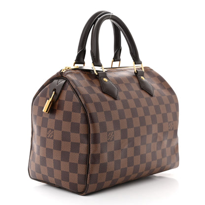 Louis Vuitton Damier Ebene Speedy 25 3 of 9