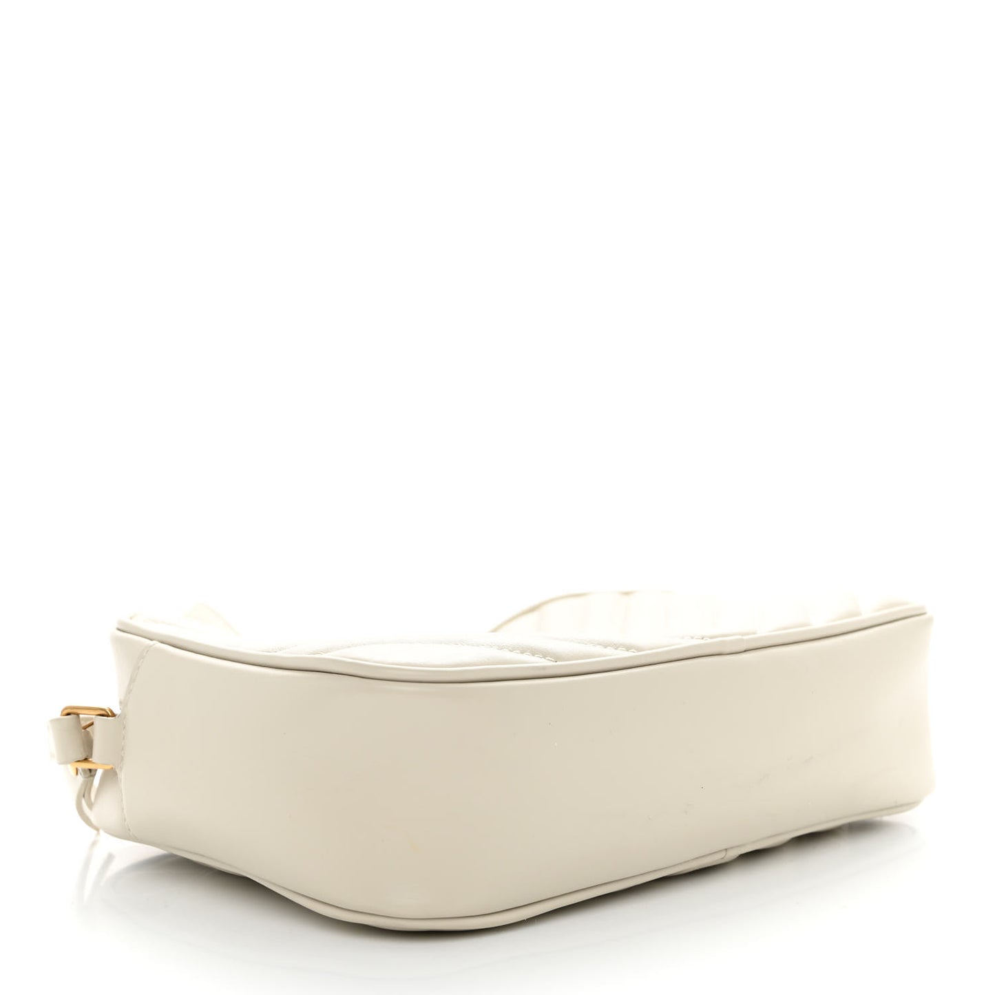 Calfskin Matelasse Monogram Lou Camera Bag Blanc Vintage